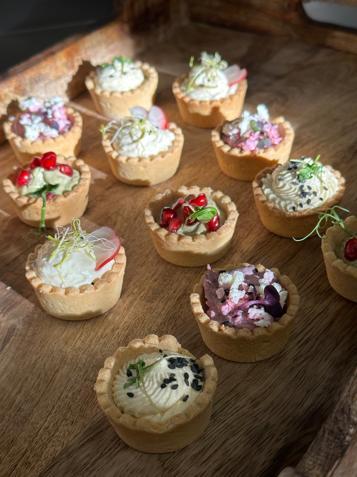 Slané plnené košíčky